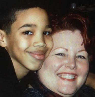 Brandy Cole mother and son Jayson Tatum.
